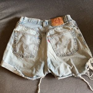 Vintage Levi’s Cutoff Denim Shorts